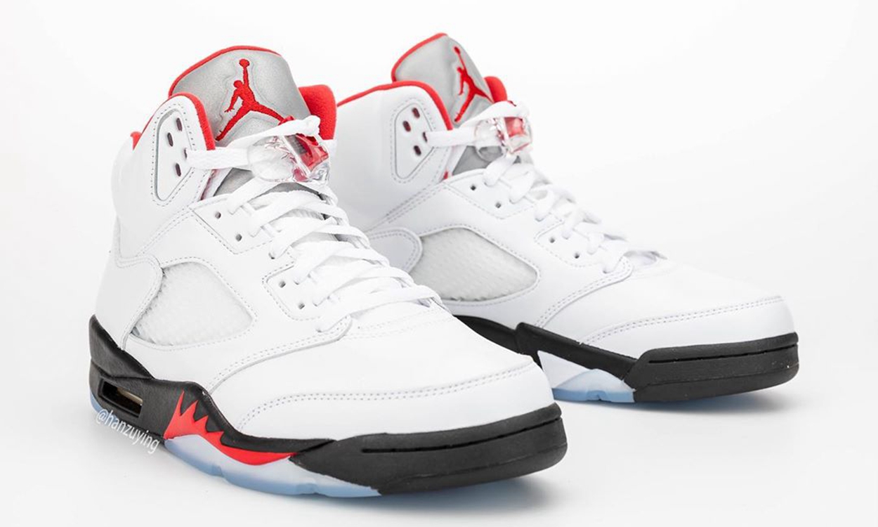 NOWRE|AirJordanV「FireRed」2020版本高清近赏