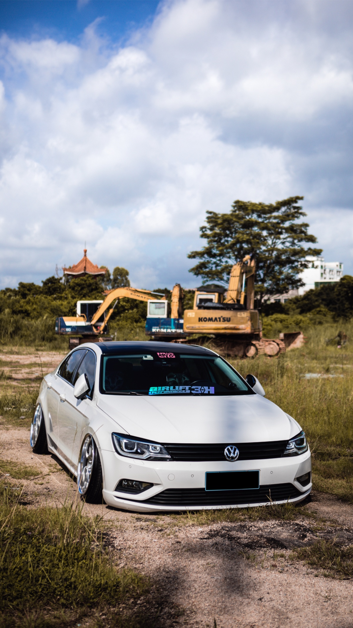 大众凌渡不仅可以很辣，改装后还可以变得又白又胖