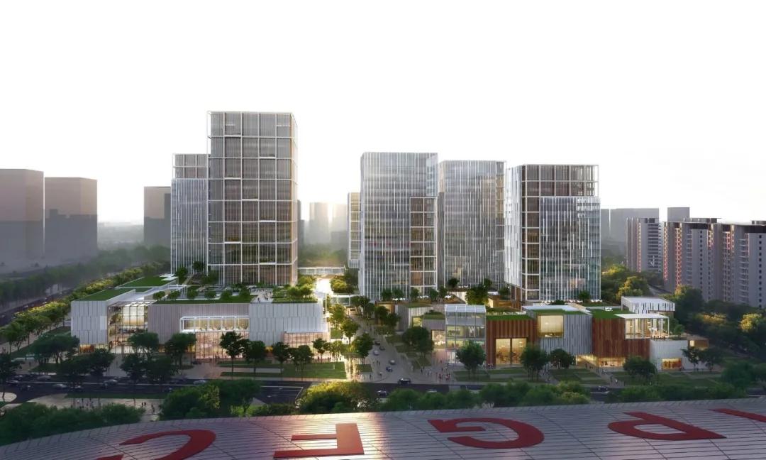 上海金桥75号地块商办项目,金桥在建高楼