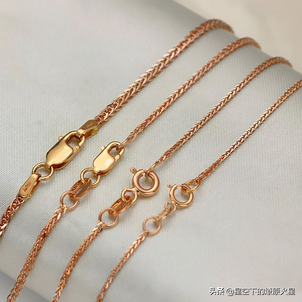 k金跟足金视觉上有什么区别,k金和足金各是什么标志