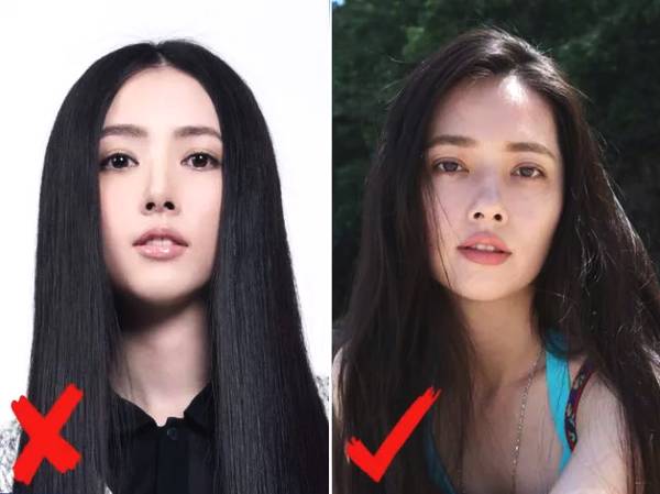 额头窄梳什么样的发型好看,额头扁平低矮