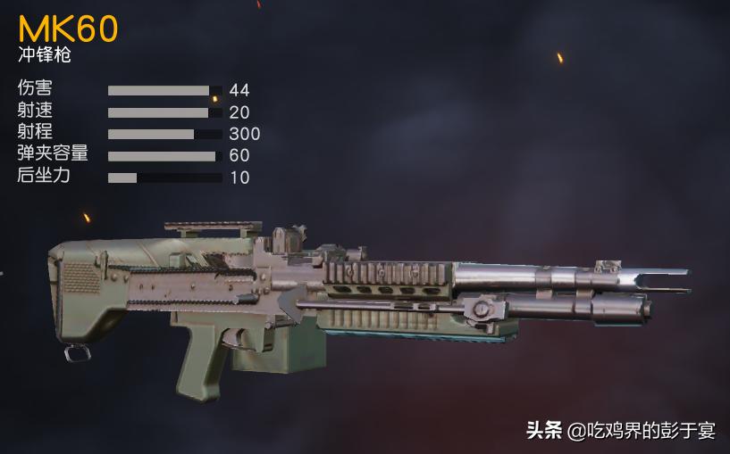 吃鸡哪个枪水平后坐力最小,吃鸡里面什么枪后坐力最小