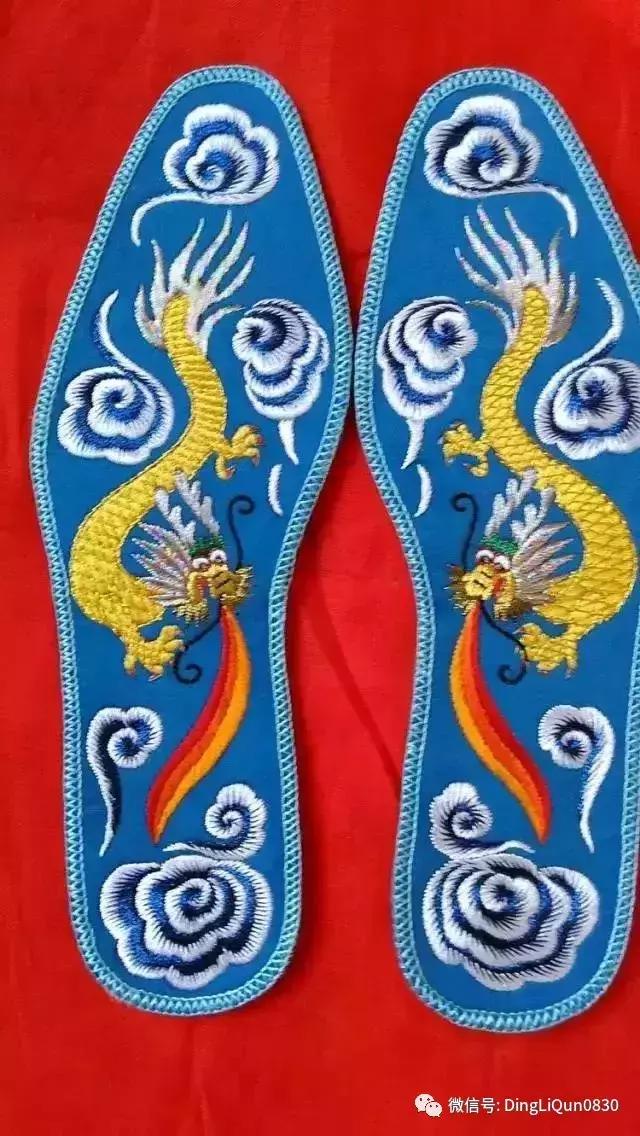 刺绣作品简单的,老式刺绣喜字的鞋垫刺绣方法