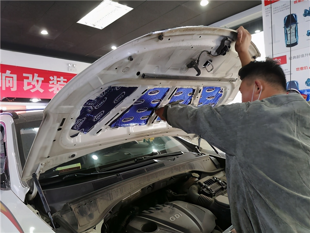 胜达隔音测试,现代全新胜达隔音降噪改装