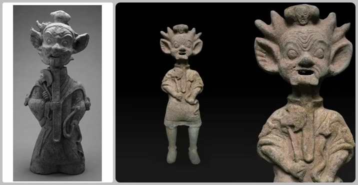 打鬼升仙方相氏：说好的执*扬戈**盾，怎么在四川变成了执斧操蛇？