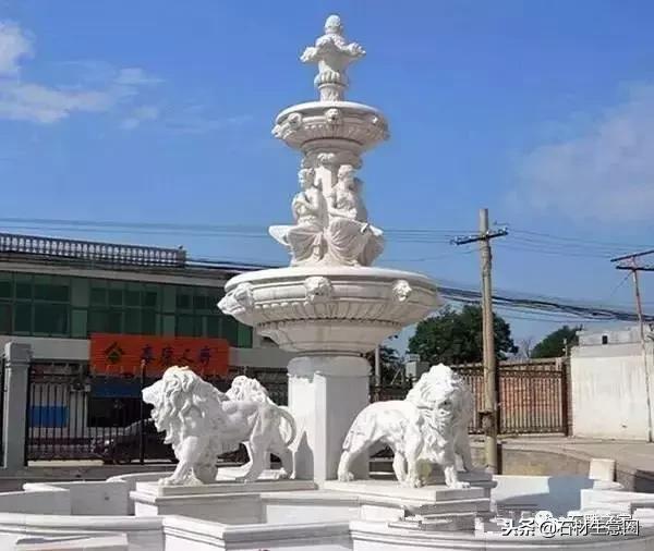 最漂亮的喷泉石雕,精品石雕喷泉花钵设计