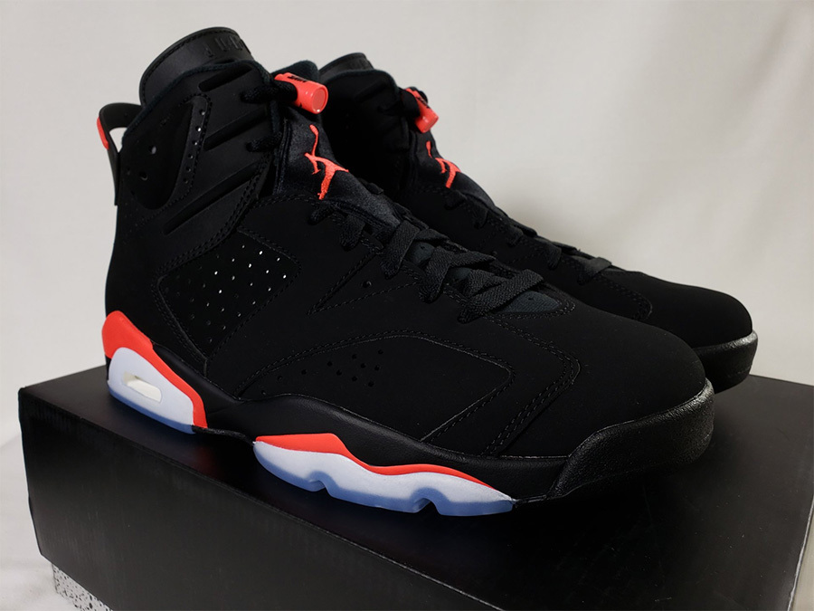 aj6黑红最新版,aj6黑红2014与2019哪个做工好