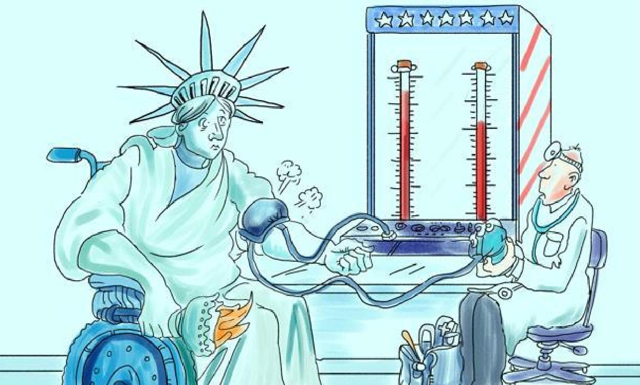 这就是美国：一个民众生不起病的“世界最强大国家”！