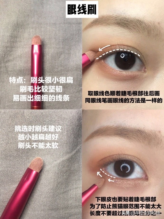 眼影刷初学者全套推荐,精致眼妆必备哪些眼影刷