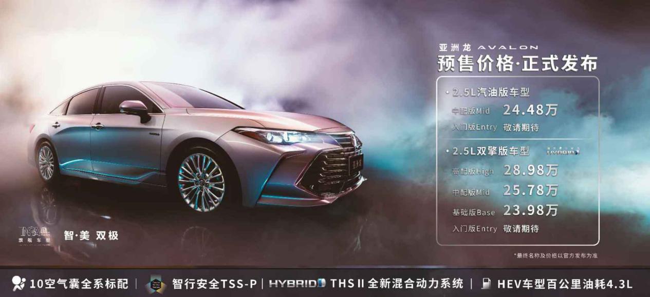 19款亚洲龙有可变悬挂吗,2020款亚洲龙有哪些隐藏功能