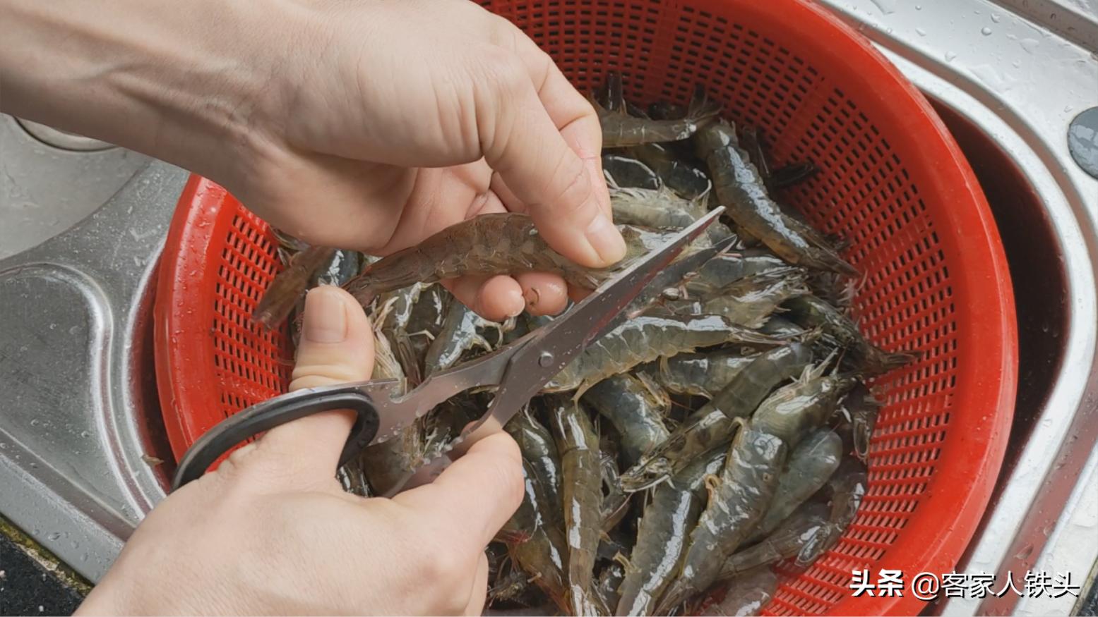 鲜虾最过瘾的吃法,鲜虾白灼做法大全