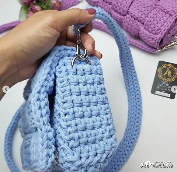 时尚洋气包包做法,时尚包包教程钩织