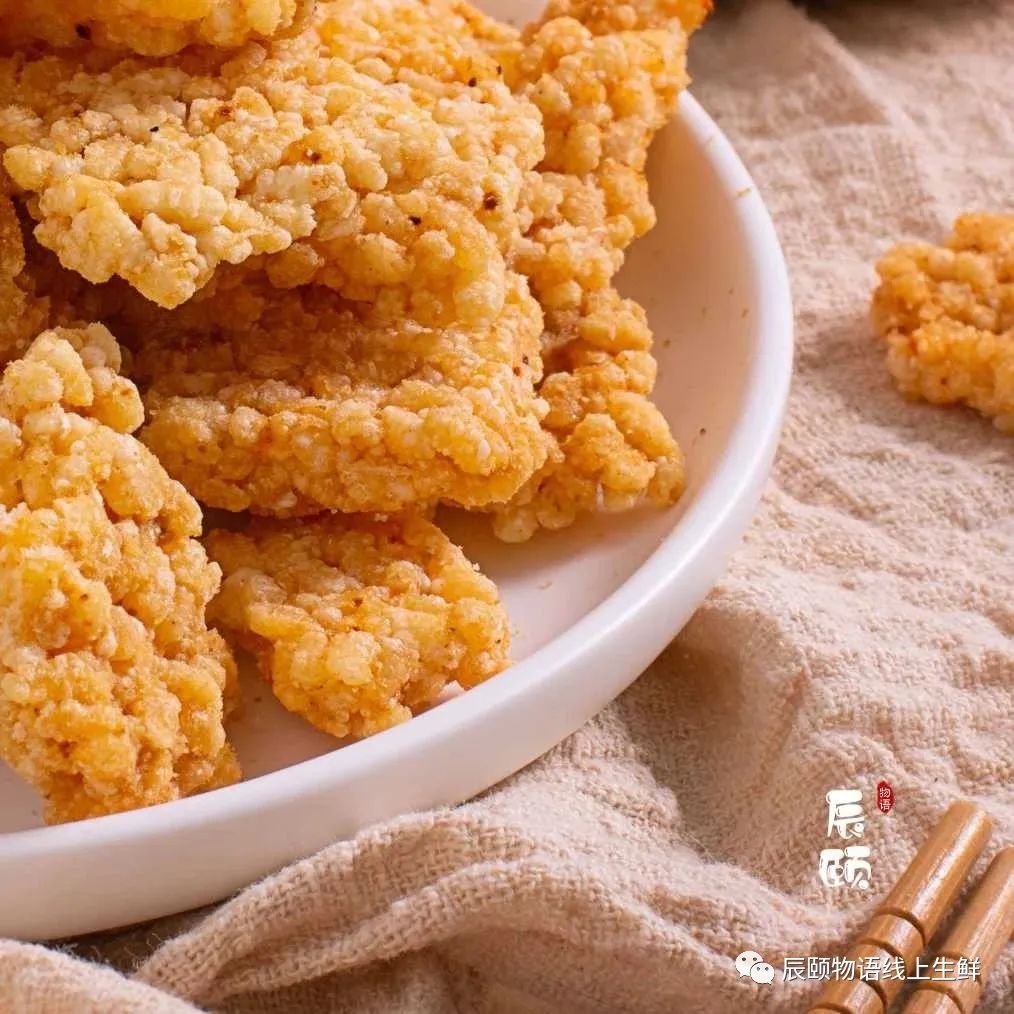 方形糯米锅巴,辰颐物语谷脆酥