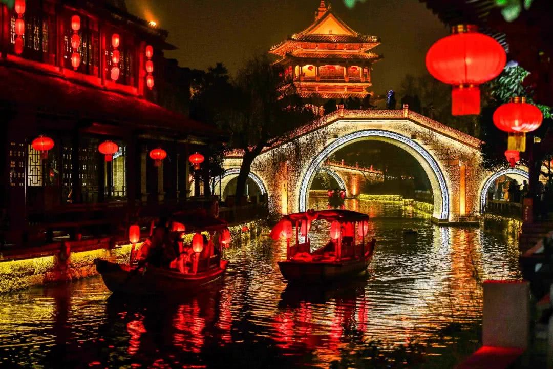 台儿庄古城美宿美食美景+养生游,感受不一样的小城之旅