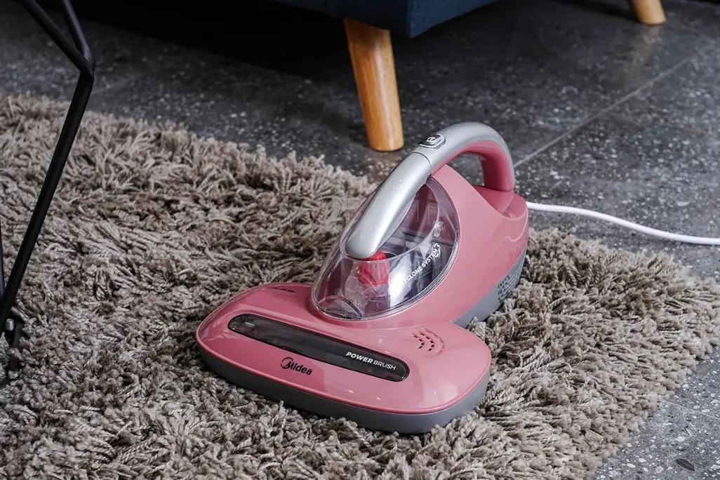 吸力大静音除螨仪美的,除螨仪美的粉色