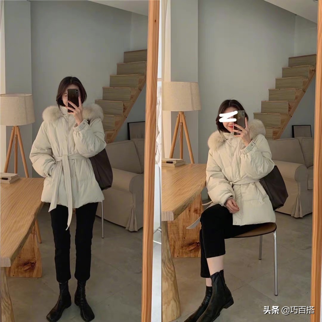 羽绒服中款的穿搭技巧视频,羽绒服如何穿出时尚感穿搭小技巧