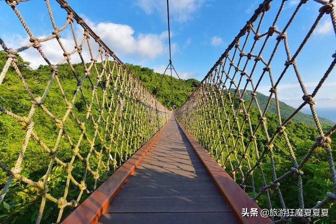 在三亚感受亚龙湾的惬意,三亚亚龙湾热带雨林美景