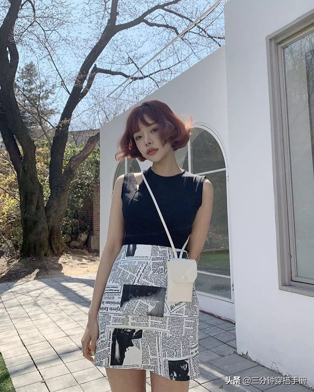 适合短发的早春穿搭,今年短发流行什么穿搭