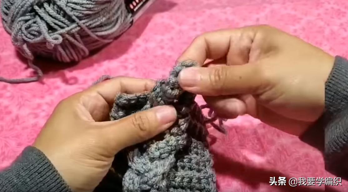 女生发带编辫子教程,女士中长发用发带编头发教程