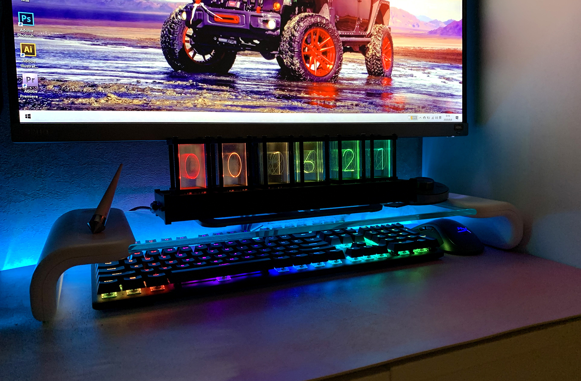 辉光钟！水轴键！轻薄笔电！一波实用又酷炫的七夕数码礼物推荐