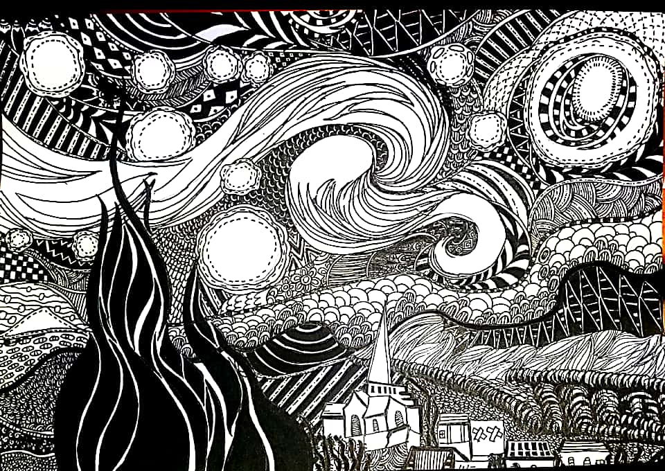 怎么讲解黑白装饰画,黑白装饰画的技法有哪些