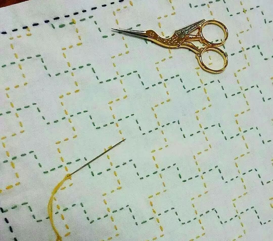 刺子绣入门教程,刺子绣教程视频