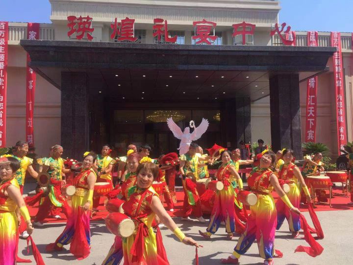 文化瑛煌礼仪之鄠关中民俗文化产业园礼宴中心盛大开业