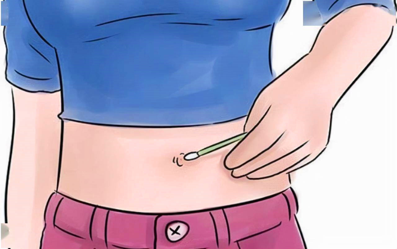 肚脐眼里的泥用显微镜放大,肚脐眼用显微镜放大1000倍