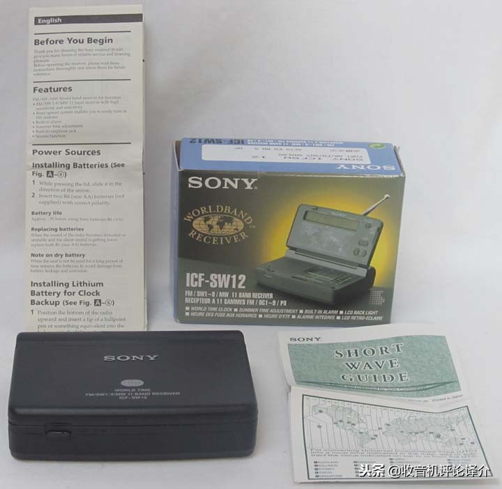 索尼7600gr收音机,僵尸电影里的棺材