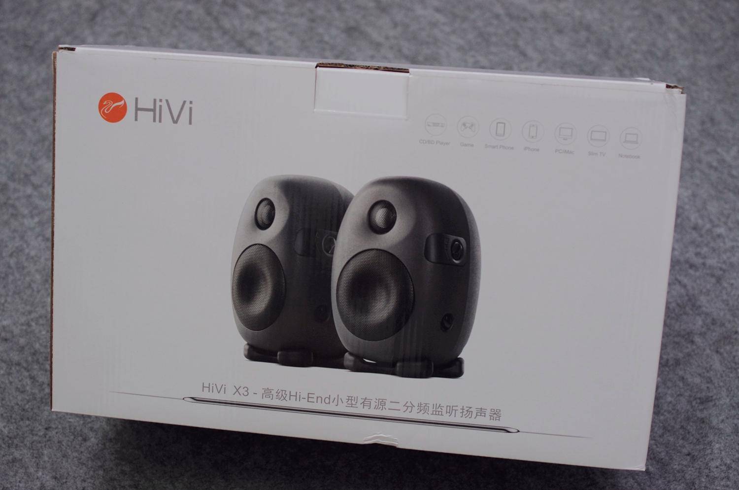hivi惠威音响x3,惠威hivix34发烧级专业监听音箱