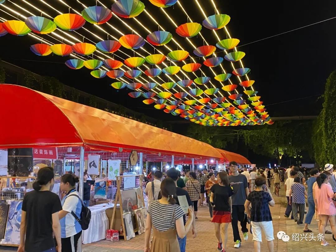 绍兴越城最热闹的夜市街道,绍兴夜市烟火气