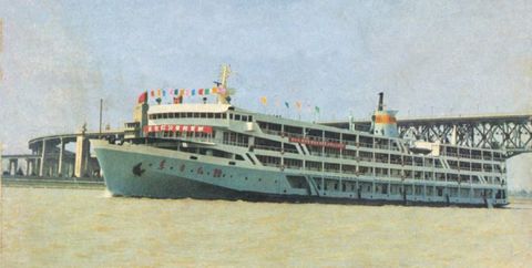 长江客轮老照片,长江客轮老照片南通