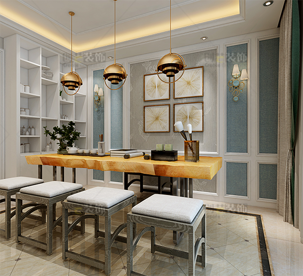 昆明经典名苑73平装修效果,昆明官渡区小户型复式装修