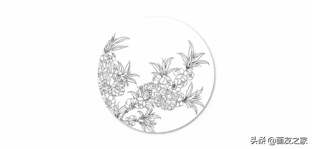 宋花鸟工笔画高清大图临摹过程,宋画工笔画花卉上色教程