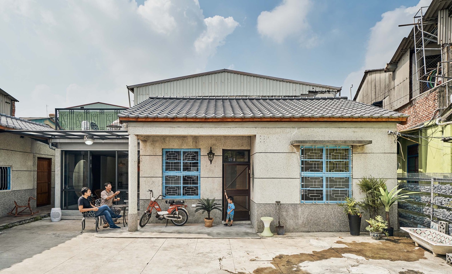 参观台湾三合院设计，三代同堂共享安乐窝，独特的风格真让人羡慕