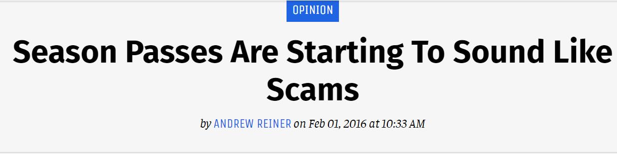 从商业模式到消费者欺诈，“游戏季票”究竟是好是坏？