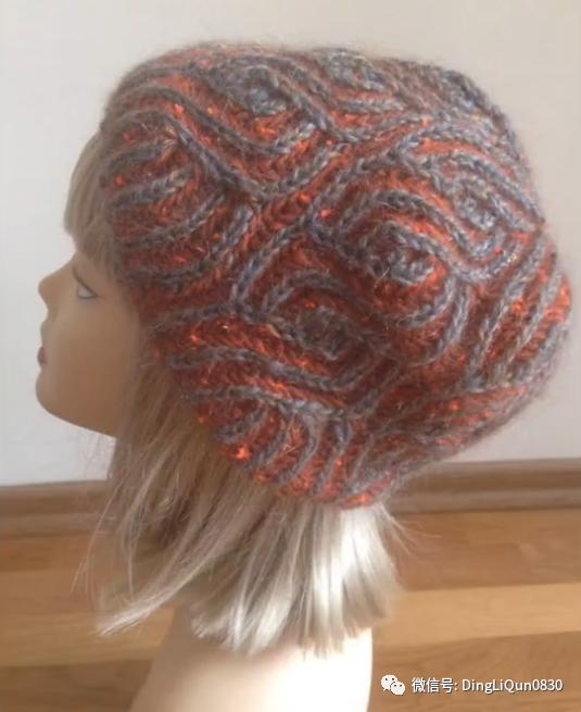 怎么做花式针织帽子教程,好玩好看的针织帽子