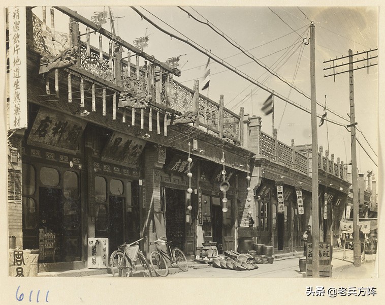 民国时期市井老照片,民国时期集市老影像