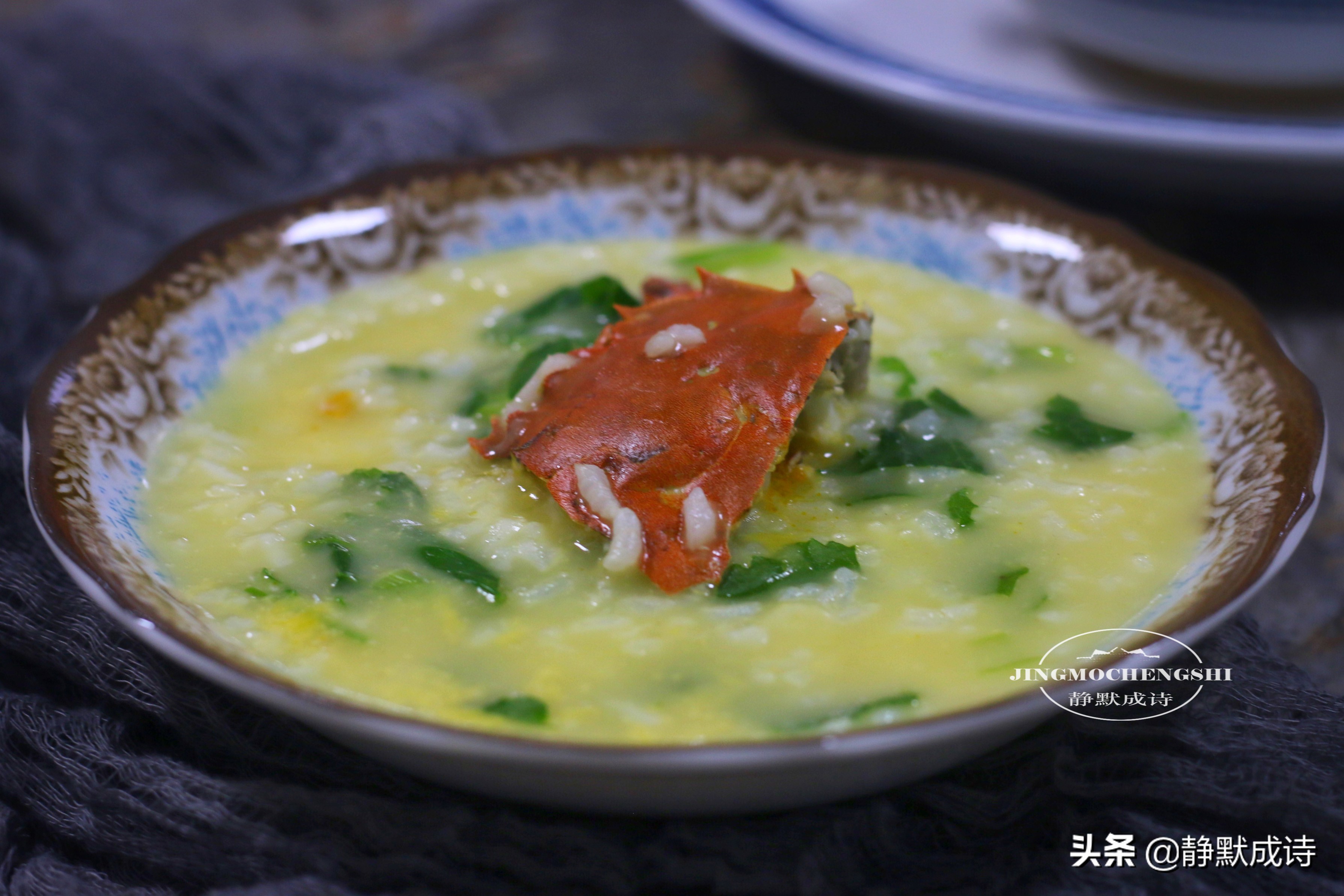 蒸熟的螃蟹可以熬粥吗,用螃蟹煮粥