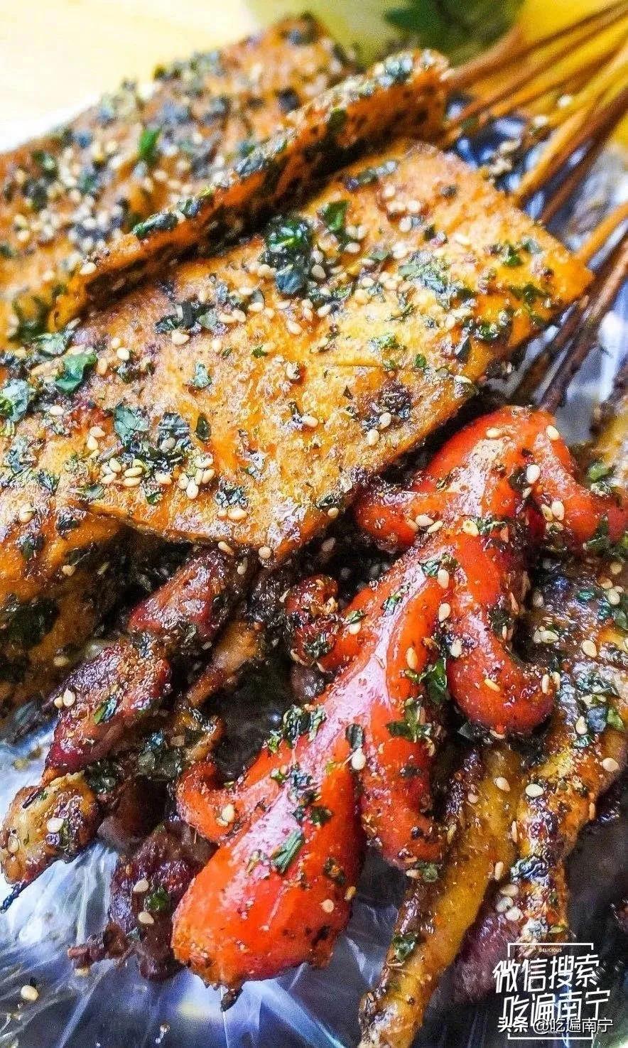 南宁东盟商务区烧烤摊,南宁2021烧烤店铺排行榜前十名