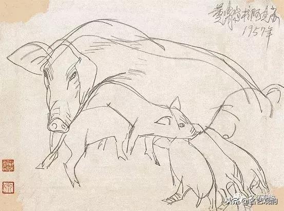 赏十大名家画笔下的猪,”猪“福填满2019!