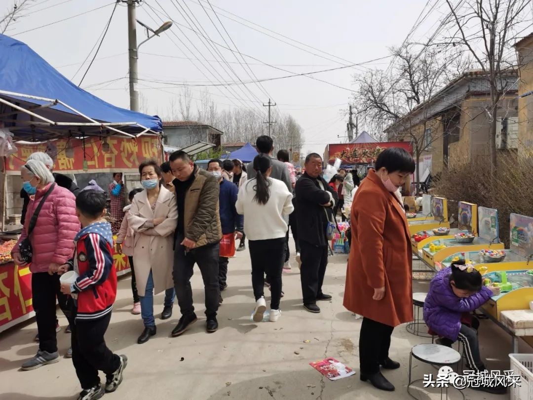 北板桥村赶会,冠县梁堂镇北黄城村历史记载