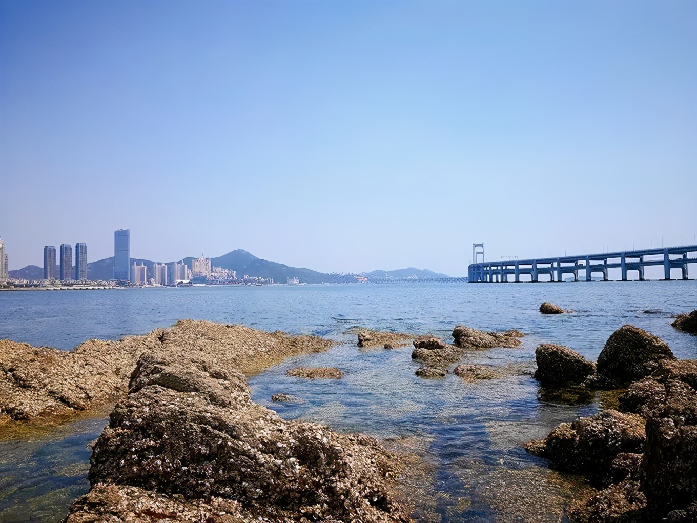 大连金石滩冬天一路美景,漫步在大连金石滩的黄金海岸