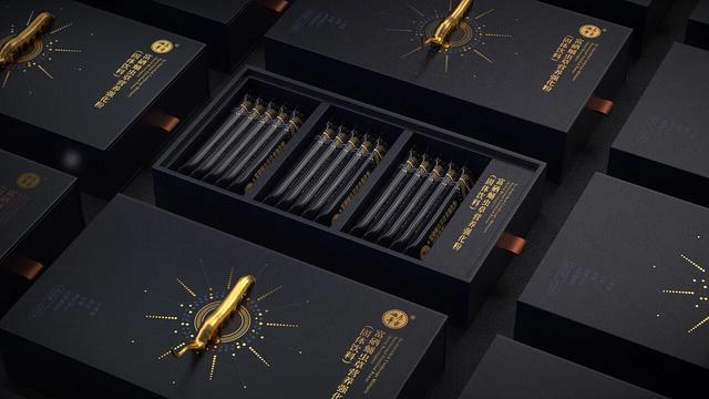 高端保健品包装设计案例,2024保健品高端创意包装设计图