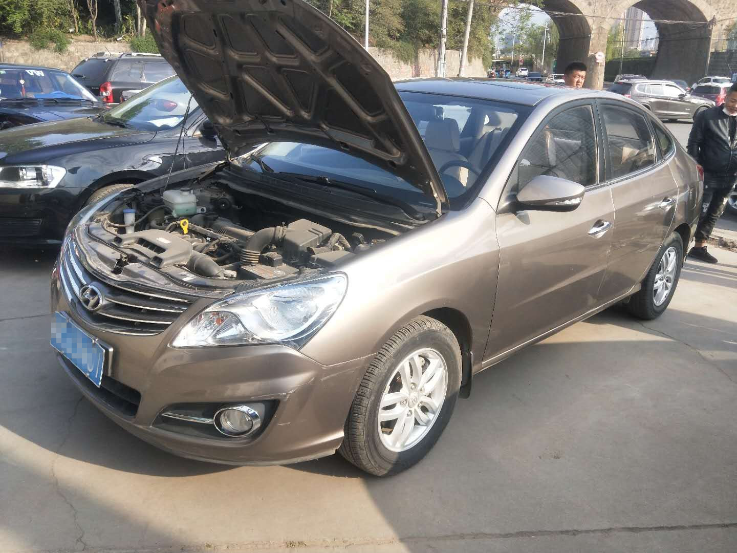 8年2万公里二手车,二手08款自动悦动1.8多少钱