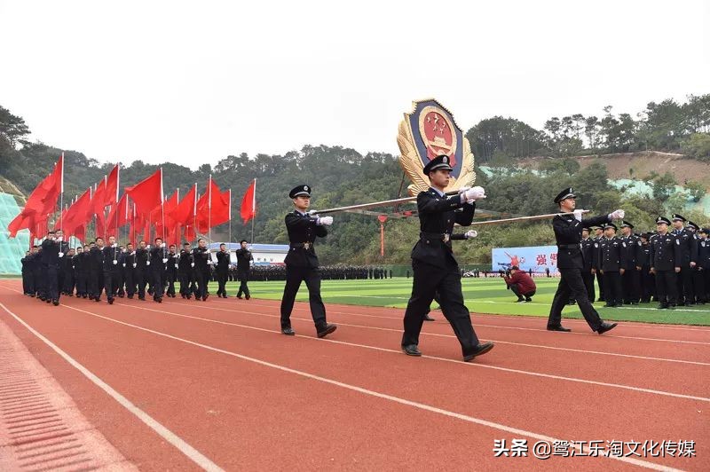 梧州公安演练,全市公安特警比武开幕式