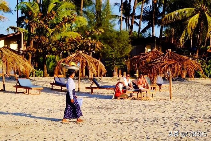 缅甸维桑海滩位置地图,2019缅甸维桑旅游攻略大全
