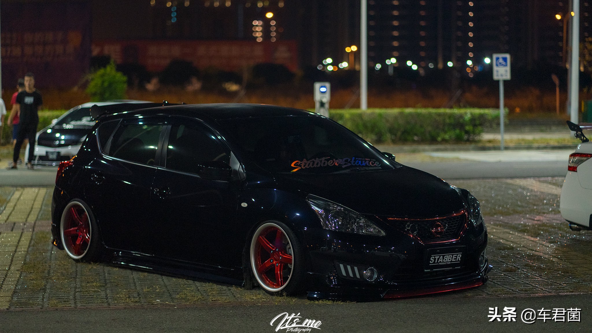 骐达车友台湾版尾灯,日系骐达改装