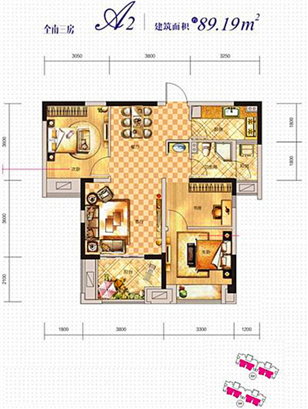 武汉美好名流印象户型,武汉名流印象项目