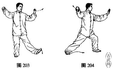 24式简化太极拳云手,杨式24式简化太极拳